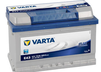 Akumulator Varta Blue Dynamic 12V 72Ah 680A E43 Akumulator Varta Blue Dynamic 12V 72Ah 680A E43