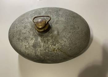 Bańka Vintage stary termofor metalowy