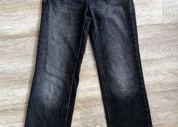 Jeansy Stradivarius XS czarne jeansy Stradivarius D92