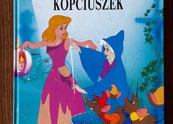 Kopciuszek Disney Egmont 1991 twarda okładka 96 stron duży format