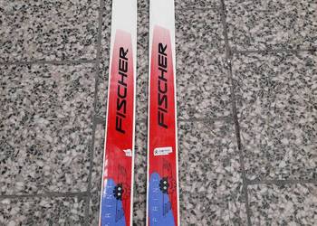 Narty biegowe FISCHER 150 cm + wiązania SNS