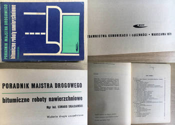 Poradnik majstra drogowego. Bitumiczne roboty nawierzchniowe