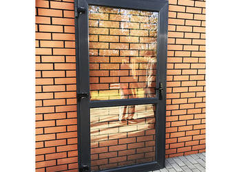 Nowe stzwi 110x210 Antracyt wzmacniane