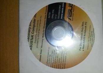 ASUStek Recovery DVD n2812 for Windows Vista