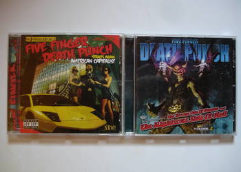 FIVE FINGER DEATH PUNCH- płyty CD