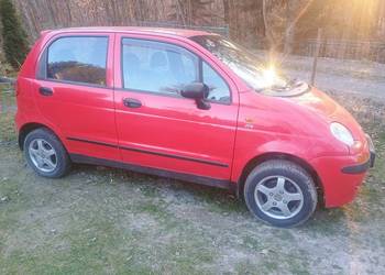 Daewoo Matiz 2000r czerwony