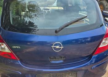 Klapa bagażnika tylna tył KOMPLETNA Opel Corsa D 5Drzwi Z21B Granatowa