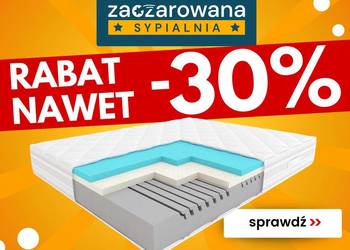 Materac BOOGIE HILDING piankowy - dostępny w wielu wymiarach