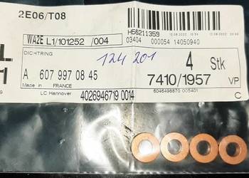 Pierścień uszczelniający, obudowa wtryskiwacza OE mercedes  A6079970845