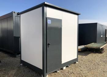 KONTENER SANITARNY Z PRYSZNICEM, UMYWALKĄ I WC
