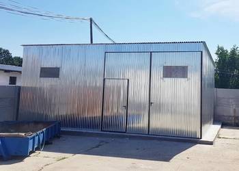 Blaszana hala 8×6m – ocynk