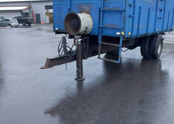 Suszarnia mobilna, przyczepa WYWROTKA susząca 8 ton TIPVOGN kanały suszące…