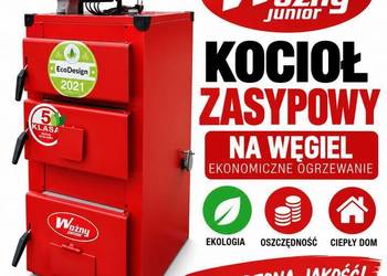 Kocioł piec c.o. węgiel drewno 12kW do 110m2 5 klasa ecodesign