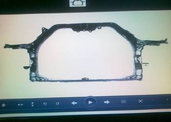 PAS PRZEDNI WZMOCNIENI CZOŁOWE DO: HONDA CRV 09/06-11/09