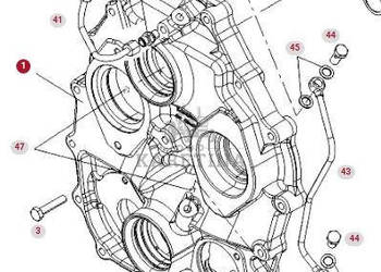 Fendt 930 933 936 939 942 Vario Gen 6 Pokrywa Napędu Pompy CZĘŚCI H218PP01…