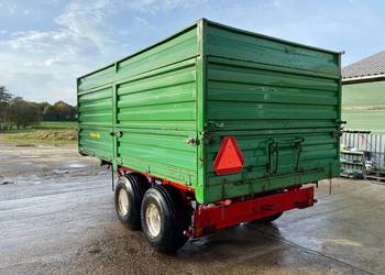 Przyczepa rolnicza wywrotka na 3-strony długa  450 cm szer 250cmsprowadzona