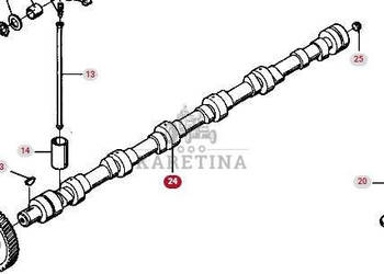 Massey Ferguson 3690 Wałek Rozrządu CZĘŚCI 612DS V836322170 Jastrzębniki