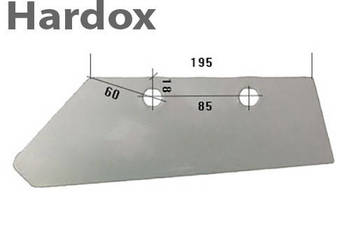 Lemiesz przedpłużka HARDOX 631103/L części do pługa KUHN