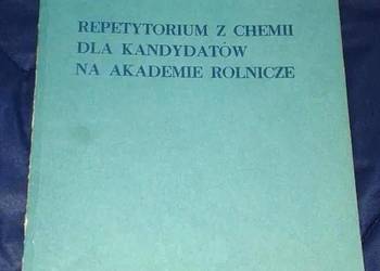 Repetytorium z chemii dla kandydatów na akademie rolnicze