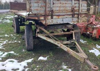 Przyczepa wywrotka do remontu D50 lad.6 ton