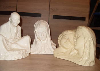 Sprzedam pzedwojenne figury.Spiące dzieci,Kobieta chuście, Japończyk.