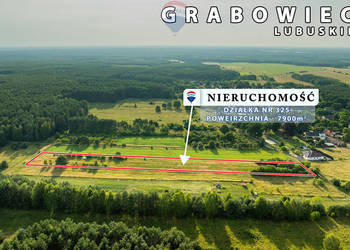 Na sprzedaż działka rolna 7900 m2, pod lasem