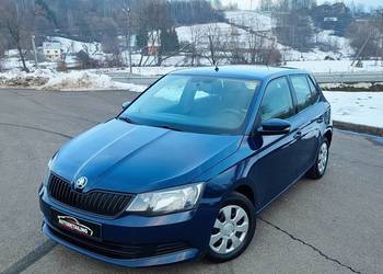 Ładna Skoda Fabia 1,0 MPI 2015 rok ten lepszy silnik na pasku rozrządu