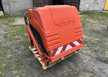 Kosz na trawę wysoki wysyp, turbina, ssawa, rura, hydraulika kubota GCD900F