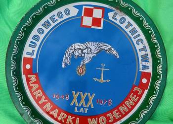 XXX Lotnictwa Marynarki Wojennej ,pamiątkowa taca.