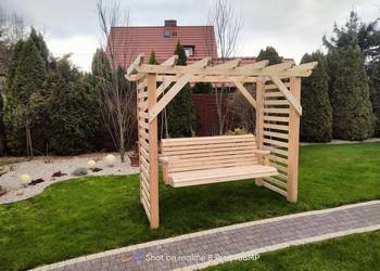 Huśtawka ogrodowa Pergola Drewniana