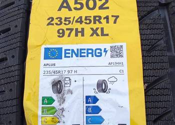 2 NOWE OPONY ZIMOWE 2024r / 17 cali / 235x45x17 M+S