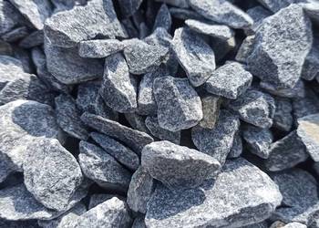 Grys Grafito kamień ozdobny szary Granitowy Ice Blue Lodowy żwir Perłowy