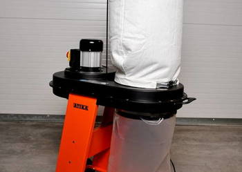 Odciąg trocin pyłów odpylacz odkurzacz przemysłowy ATIKA ABS 2000