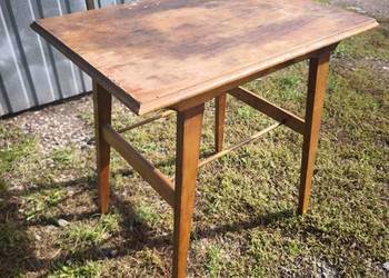 Stolik stoliczek stół kawowy PRL 1965 loft vintage stylowy renowacja