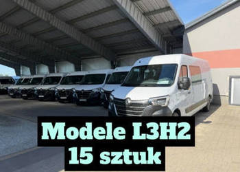 Renault Master max L3H2 7 osobowy brygadówka lift doka pełna opcja