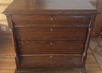Dębowa komoda Sekretarzyk Antyk Super wykonana
