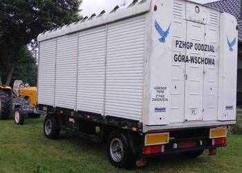 przyczepa do przewozu gołebi