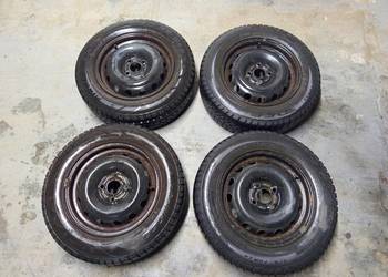 Koła 4x100 Bardzo Ładne opony zimowe