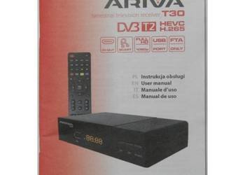 Wiwa HD80 Mini Ariva T30 Dekoder DVB-T - Instrukcja Obsługi