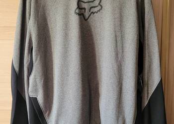 Bluza FOX Rotate Pullover Fleece 2XL NOWA z kapturem czarna męska