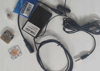 Mikro-słuchawka słuchawka zestaw marki EDIMAEG indukcja z mikrofonem