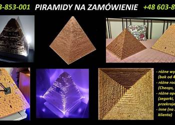 Piramidy 3D - modele na zamówienie / różne opcje i wymiary / - HIT