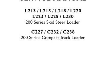 New Holland L215 L218 L213 L220 L223 instrukcja naprawy PL