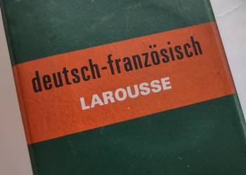 Francusko - niemiecki słowniczek Larousse