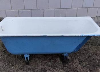 żeliwna wanna na nóżkach - vintage