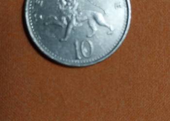 Moneta 10 pence 1992r. 1996r