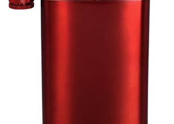 Piersiówka Stal Nierdzewna 240 ml w Kolorze Czerwonym 8 OZ Gentelo