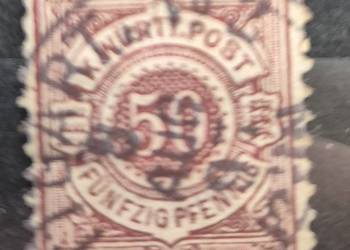 Niemcy WÜRTTEMBERG 1890
