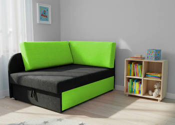 Soft łóżko dziecięce „Kubuś” – mała sofa z funkcją spania