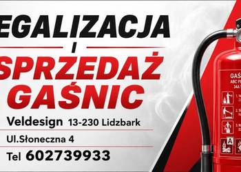 Sprzedaż i legalizacja gaśnic